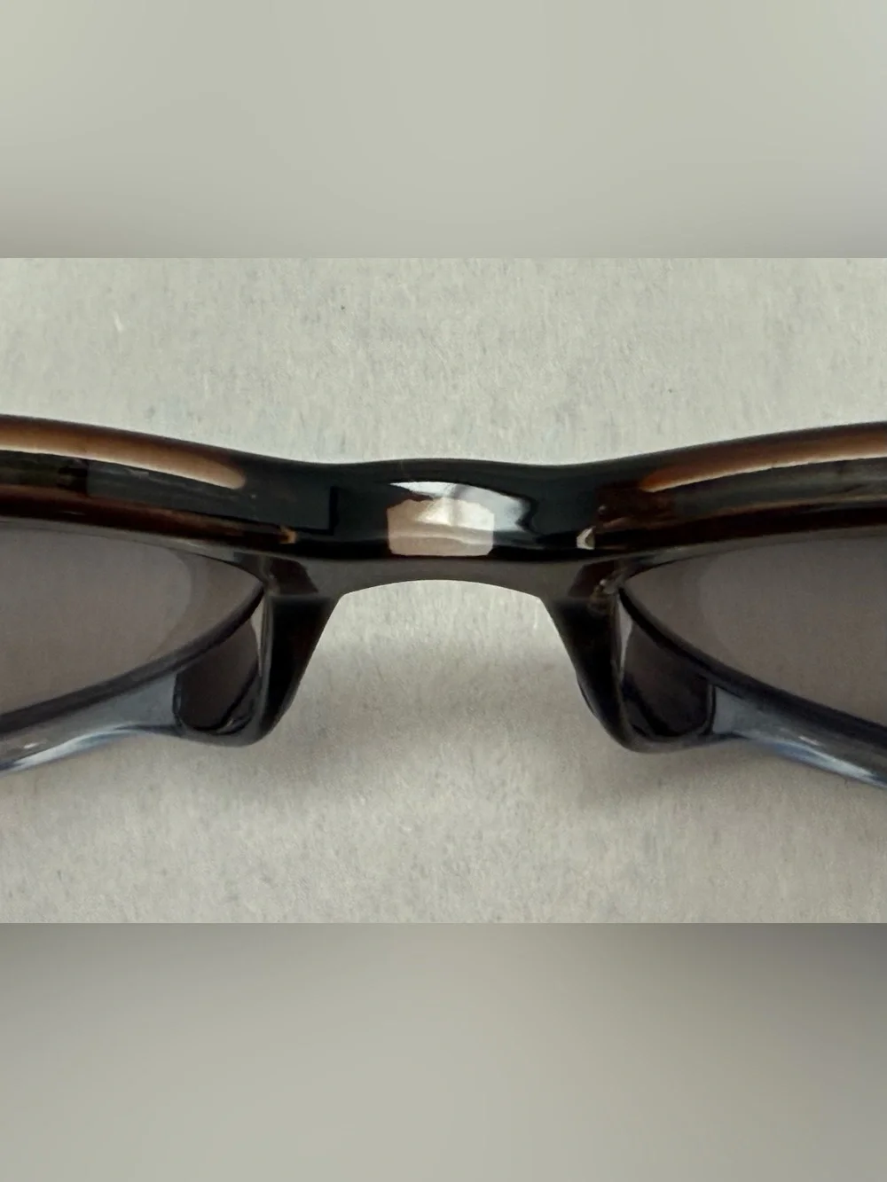 NEW - Maui Jim Olu Olu Brown & Blue Frame with Grey Polarized Lenses